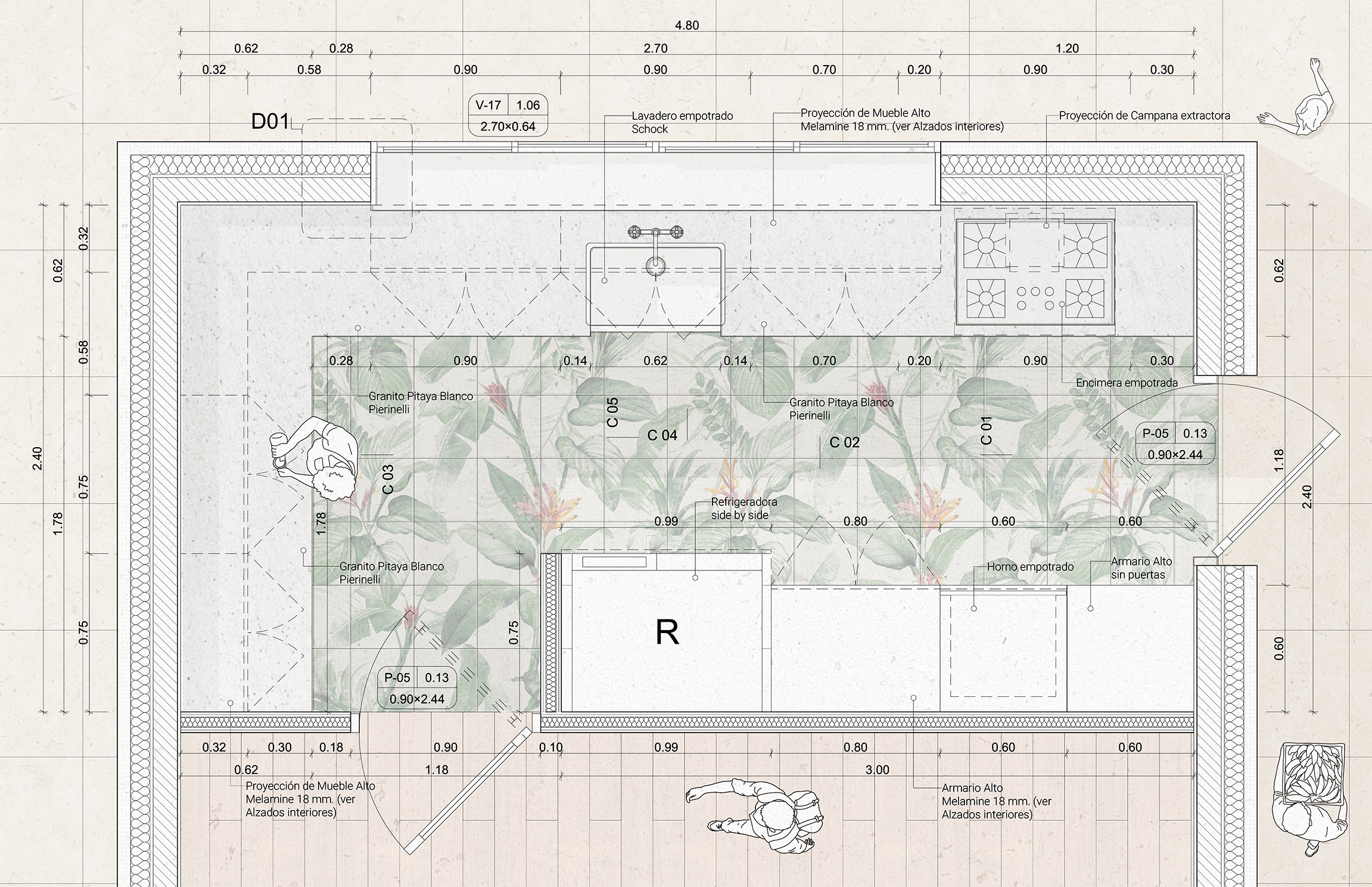 Cocina en Archicad 27